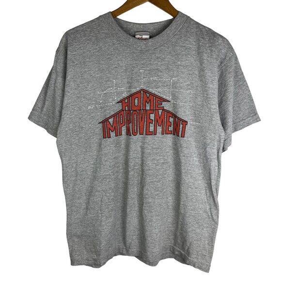 The Disney Store Home Improvement TV Show Shirt Mens Large USA Vintage 90s Gray - Picture 2 of 5